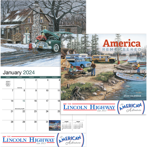 2024 "America Remembred" Calendar