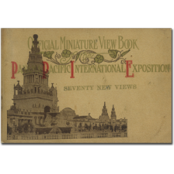 Pan-Pacific International Exposition Miniature View Book Pan-Pacific International Exposition Miniature View Book