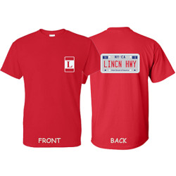 License Plate T-Shirt License Plate T-Shirt