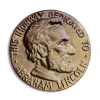 Abraham Lincoln Post Medallion (Bronze)