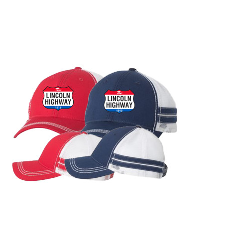 Striped Trucker Cap