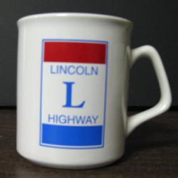 Lincoln Highway C Handle Mug